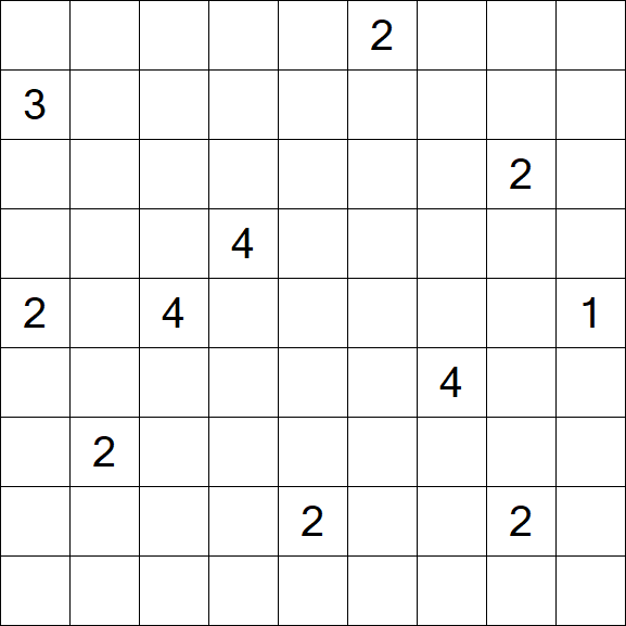 Nurikabe - Difficile