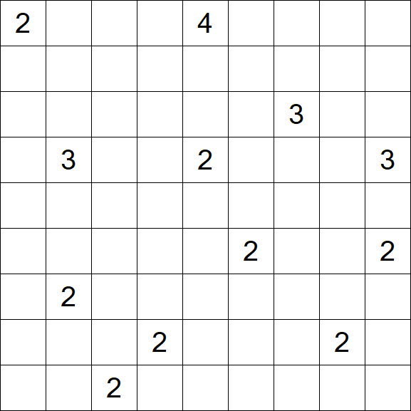 Nurikabe - Difficile