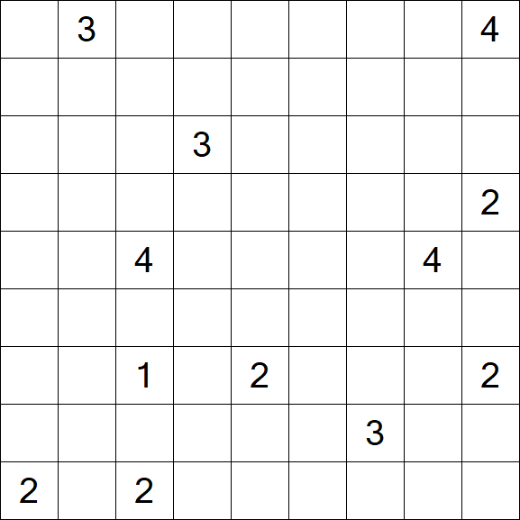 Nurikabe - Difficile