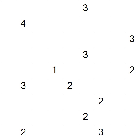 Nurikabe - Difficile