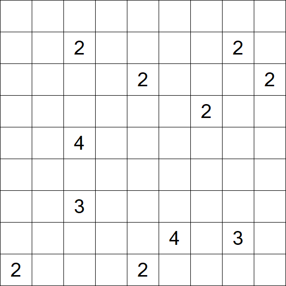 Nurikabe - Difficile