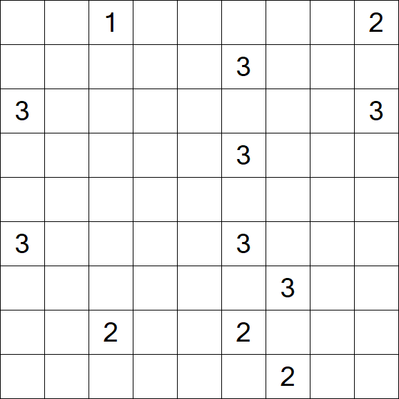 Nurikabe - Difficile