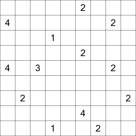 Nurikabe - Difficile