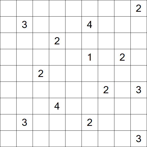 Nurikabe - Difficile