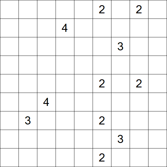 Nurikabe - Difficile