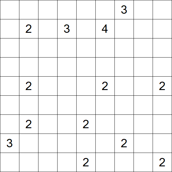 Nurikabe - Difficile