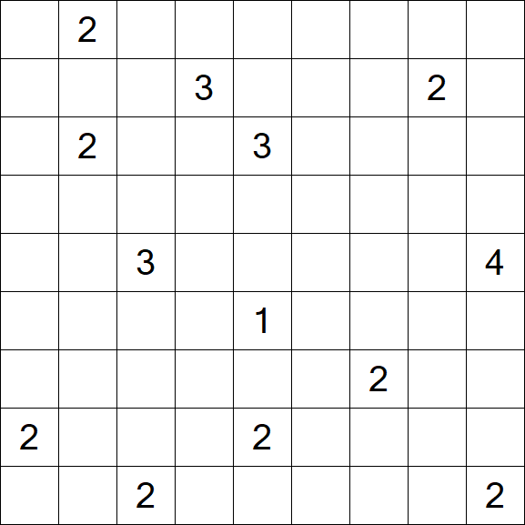 Nurikabe - Difficile