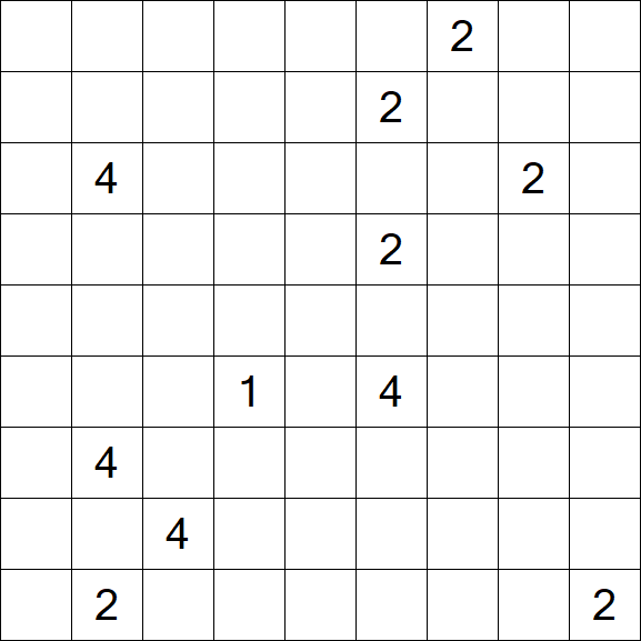 Nurikabe - Difficile