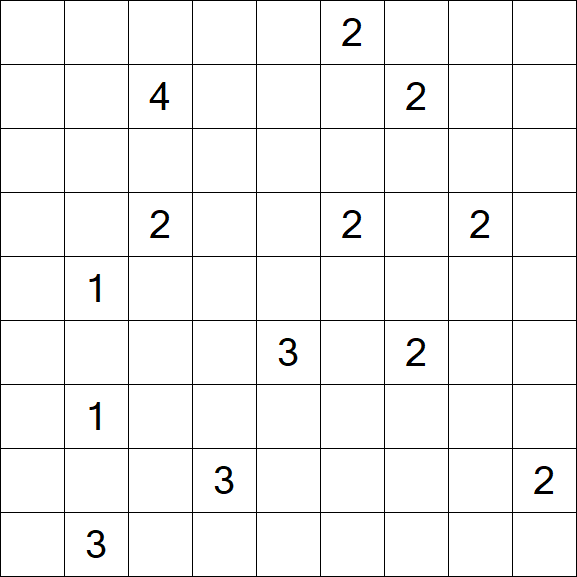Nurikabe - Difficile