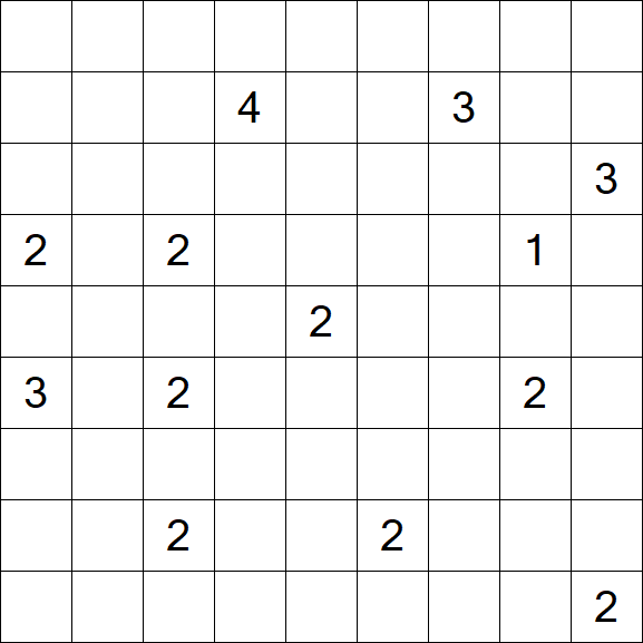 Nurikabe - Difficile