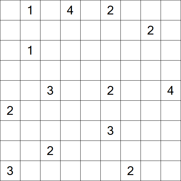 Nurikabe - Difficile