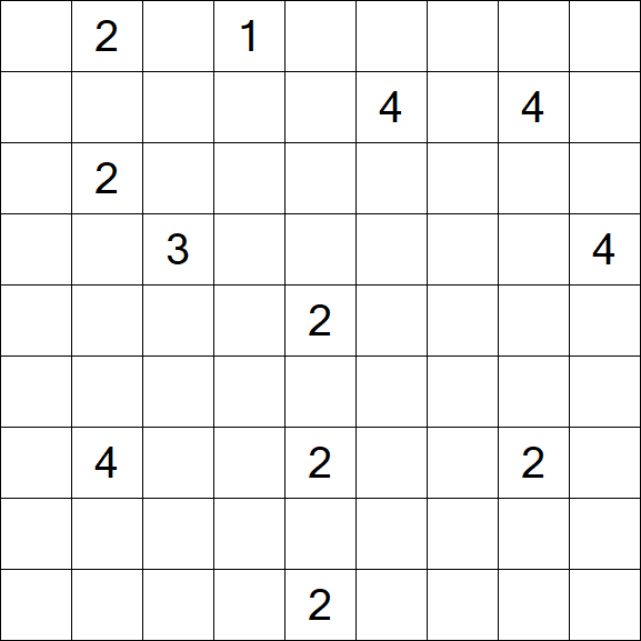 Nurikabe - Difficile