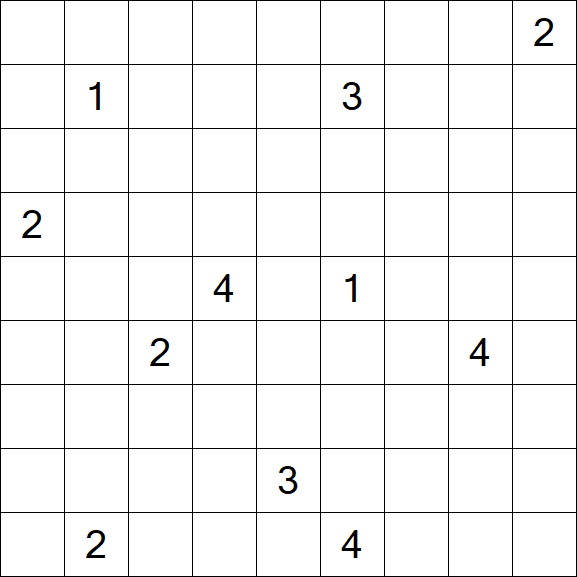 Nurikabe - Difficile