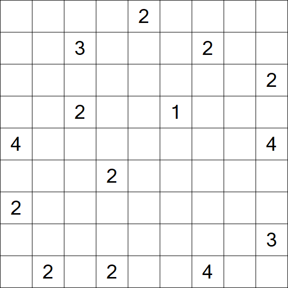 Nurikabe - Difficile
