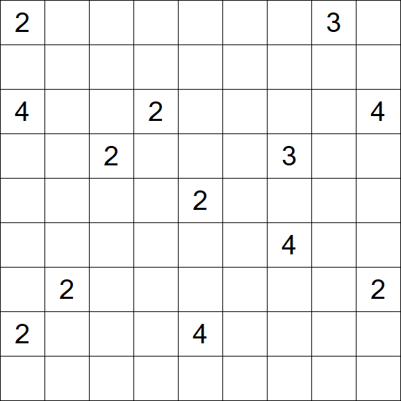 Nurikabe - Difficile