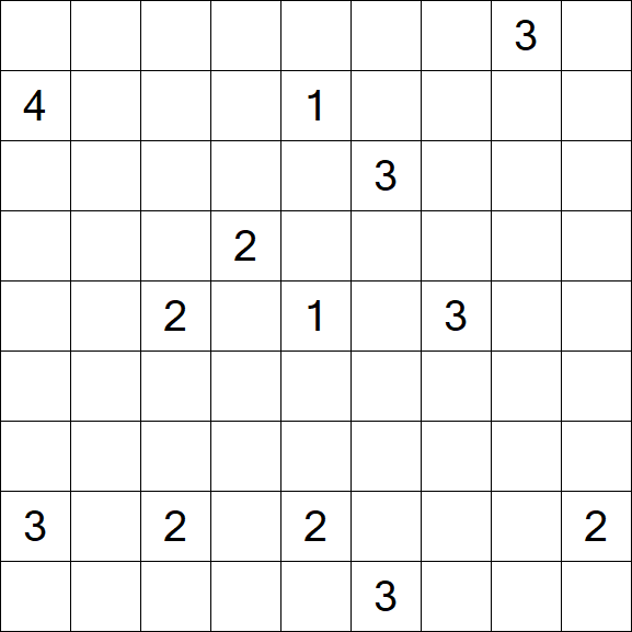 Nurikabe - Difficile