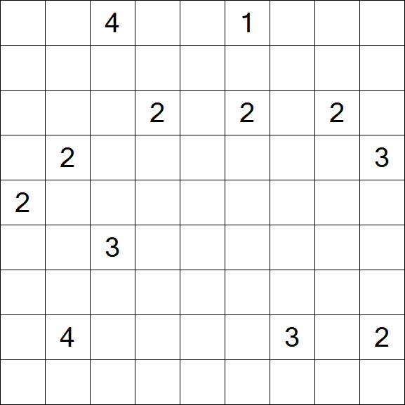 Nurikabe - Difficile