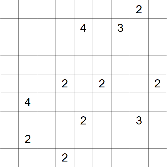 Nurikabe - Difficile