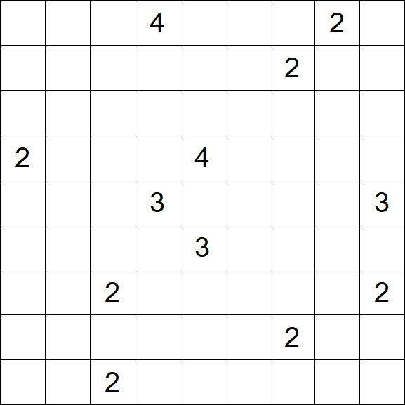 Nurikabe - Difficile