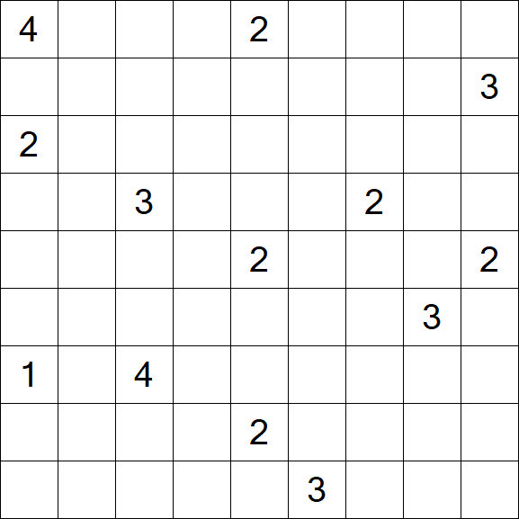 Nurikabe - Difficile