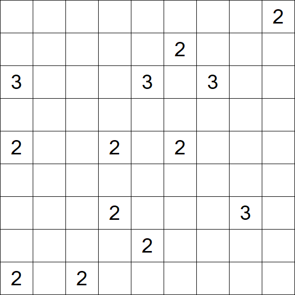 Nurikabe - Difficile