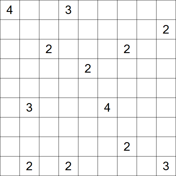 Nurikabe - Difficile