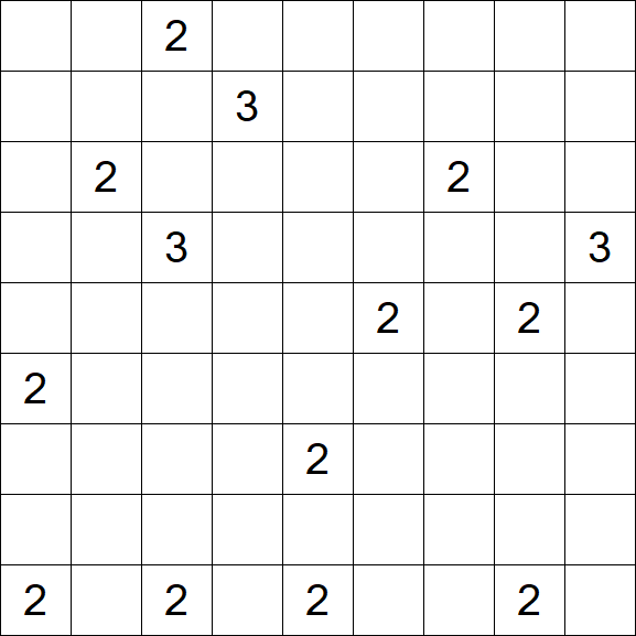Nurikabe - Difficile