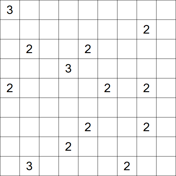 Nurikabe - Difficile