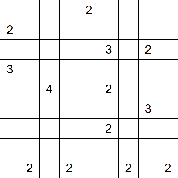 Nurikabe - Difficile