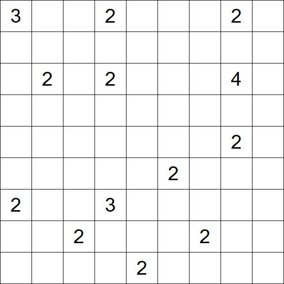 Nurikabe - Difficile