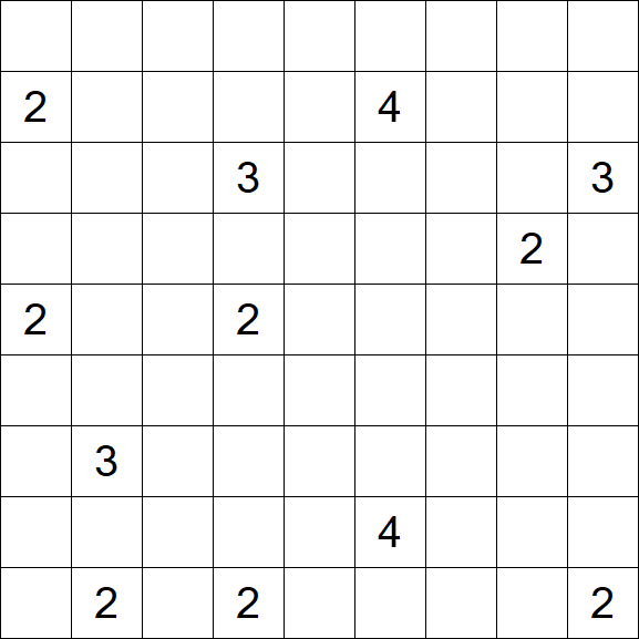 Nurikabe - Difficile