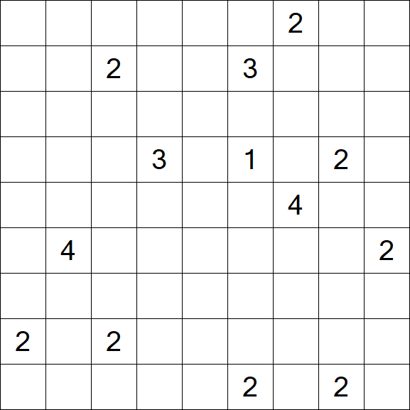 Nurikabe - Difficile