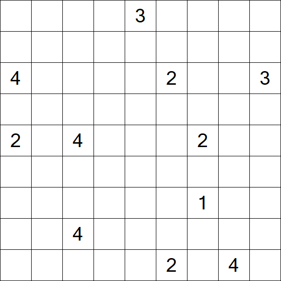 Nurikabe - Difficile