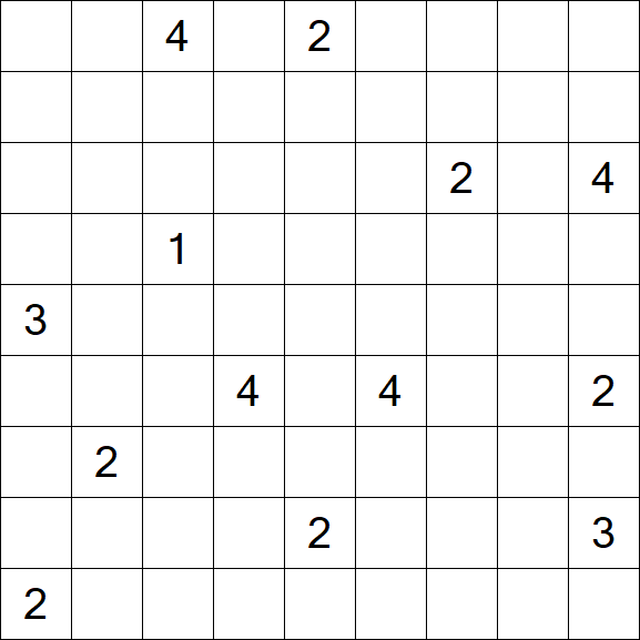 Nurikabe - Difficile