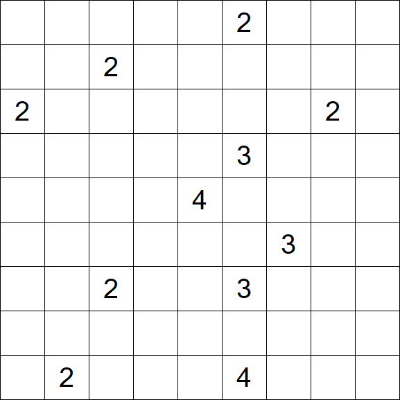 Nurikabe - Difficile