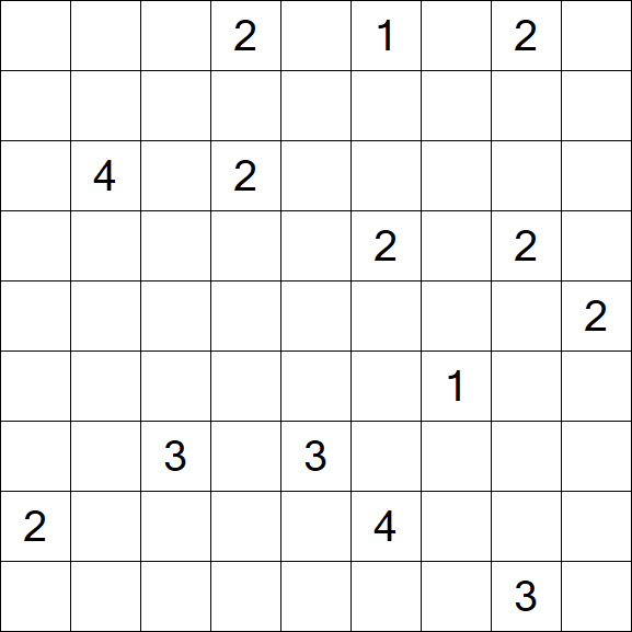 Nurikabe - Difficile