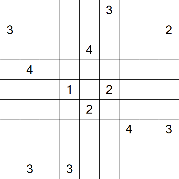 Nurikabe - Difficile