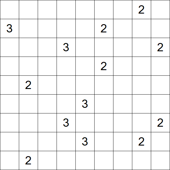Nurikabe - Difficile