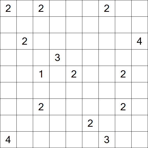 Nurikabe - Difficile