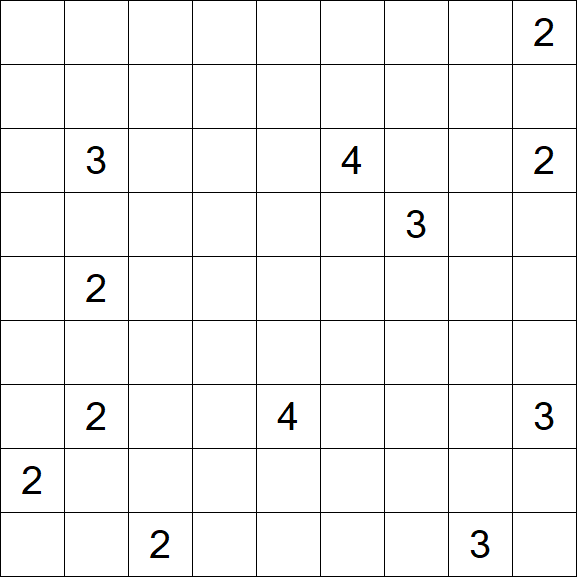 Nurikabe - Difficile