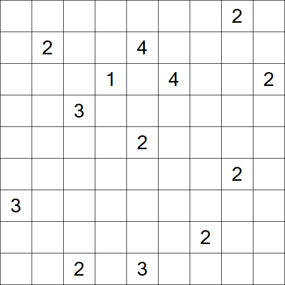 Nurikabe - Difficile