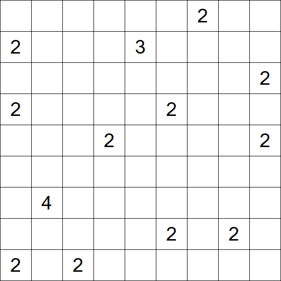 Nurikabe - Difficile