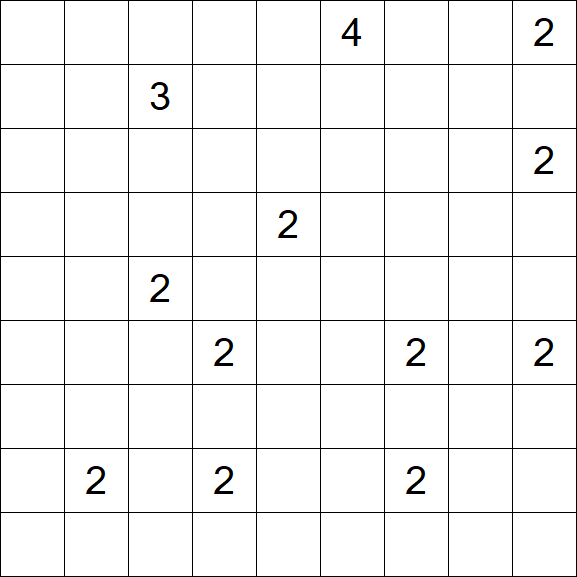 Nurikabe - Difficile