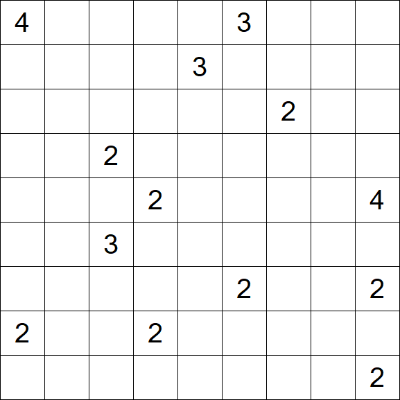 Nurikabe - Difficile