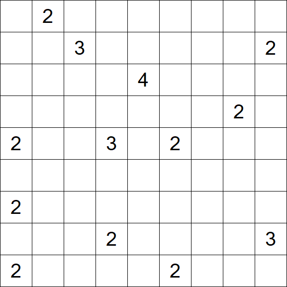 Nurikabe - Difficile