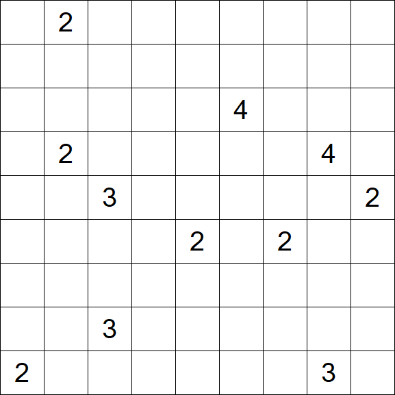 Nurikabe - Difficile