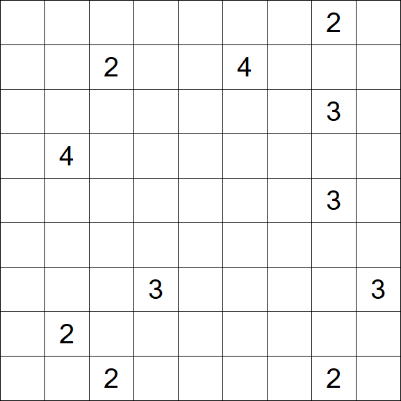 Nurikabe - Difficile