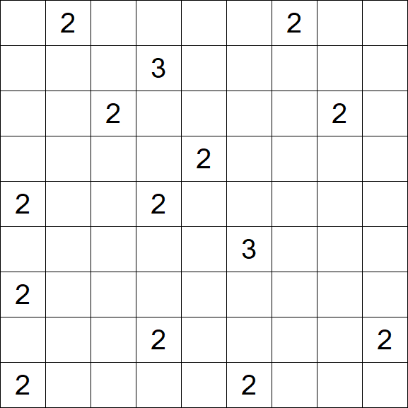 Nurikabe - Difficile