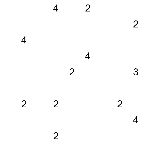 Nurikabe - Difficile
