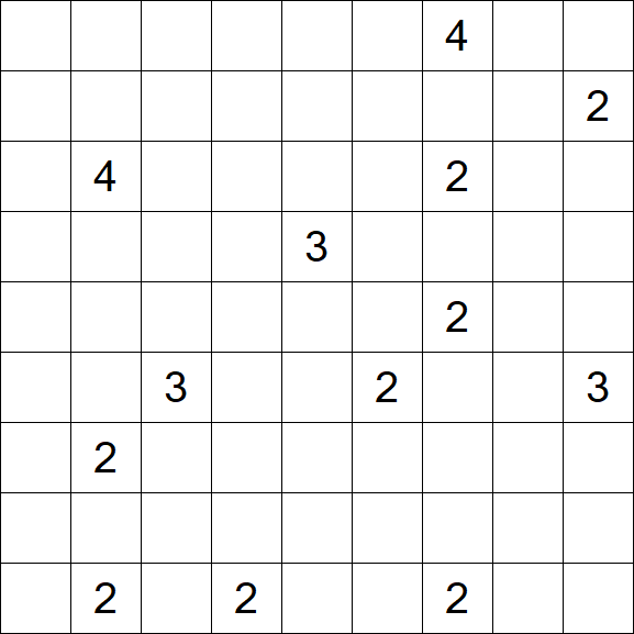 Nurikabe - Difficile